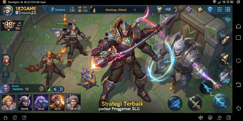 Tampilan gameplay seru dan mendebarkan dari 182GAME.