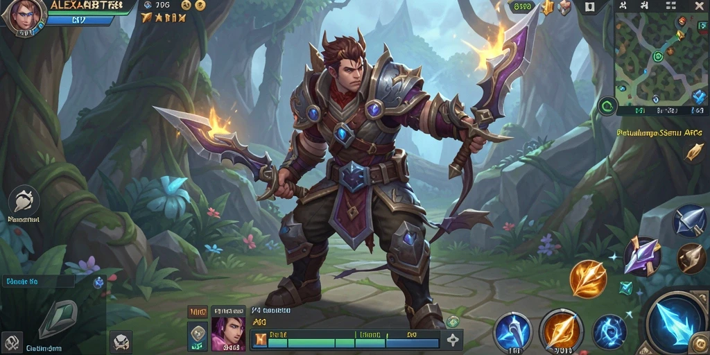 Tampilan aksi seru dalam gameplay ALEXABET88 yang menantang.
