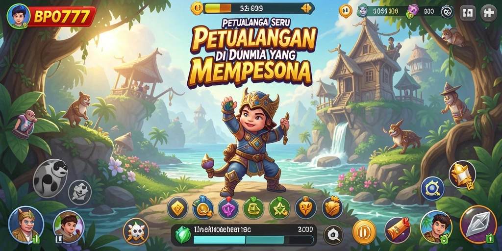 Gameplay seru dan grafis menakjubkan dari BPO777.