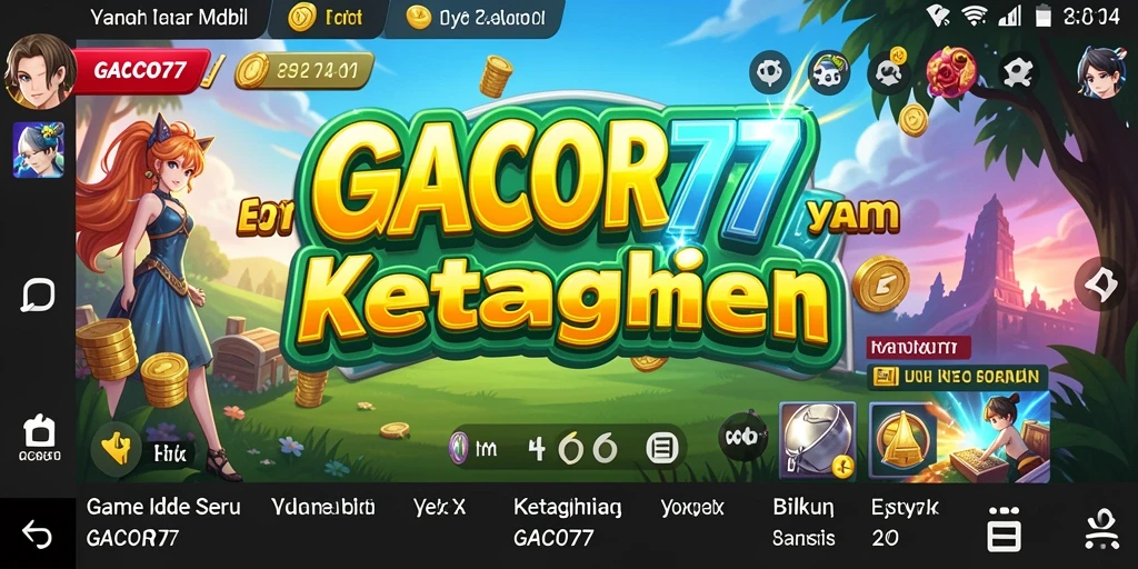 Tampilan gameplay GACOR77 yang menawan dan menarik.