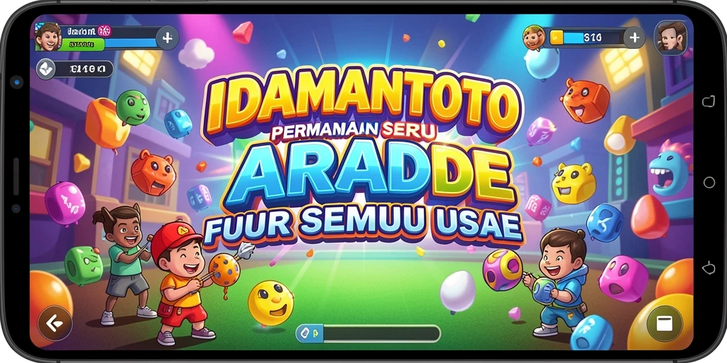 Screenshot gameplay seru dari IDAMANTOTO dengan aksi Arcade yang menarik.