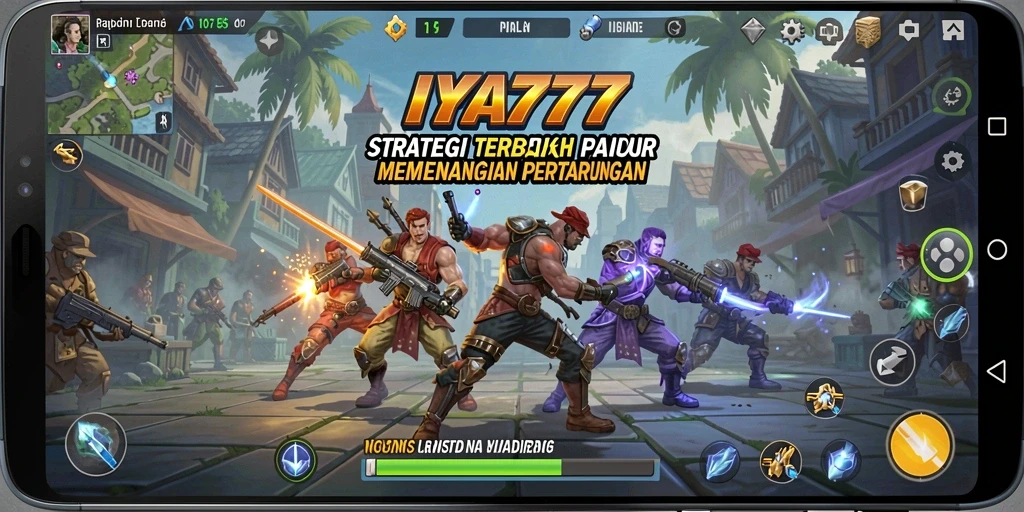 Screenshot IYA777 menampilkan pertarungan strategis yang mendebarkan.