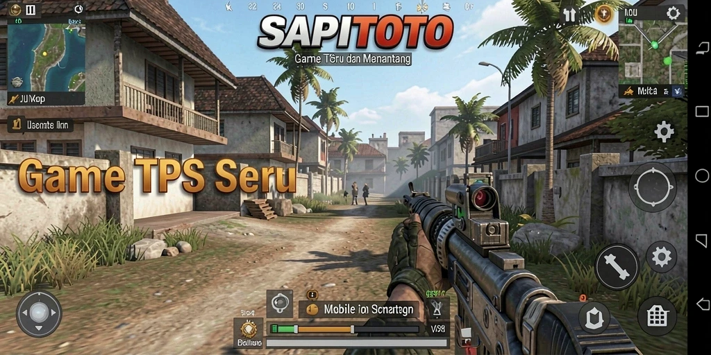 Tampilan gameplay seru di SAPITOTO dengan aksi menegangkan.
