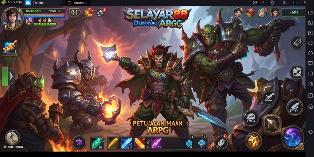 Tampilan screenshot utama dari gameplay menegangkan dalam SELAYAR88.