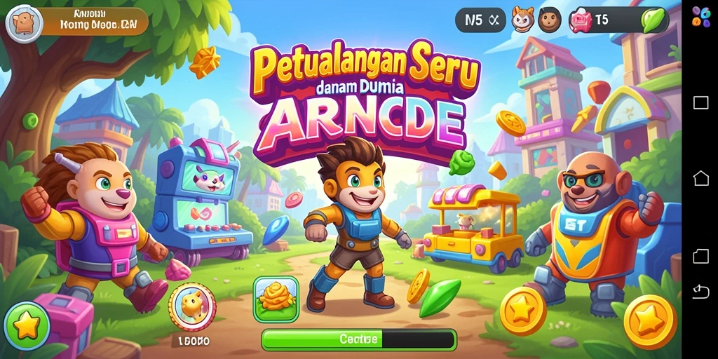 Tampilan gameplay seru T6 dengan karakter bergerak cepat.