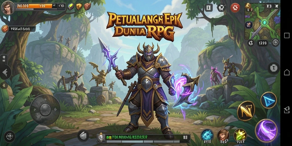 Tampilan gameplay Y89 yang terinspirasi RPG yang mendebarkan.