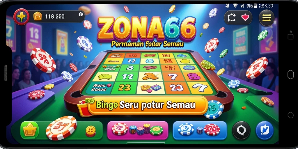 Tampilan gameplay ZONA66 yang seru dan interaktif.